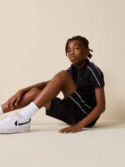 Next Noir - Ensemble polo et short à col zippé (3-16 ans) Online