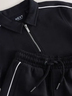 Next Noir - Ensemble polo et short à col zippé (3-16 ans) Online