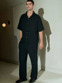 Next Noir - Ensemble pyjama à manches courtes Outlet