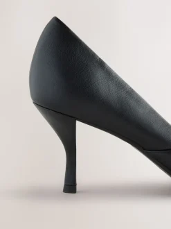 Next Noir - Escarpins Forever Comfort® en cuir à talons et bout pointu
