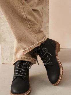 Next Noir - Forever Comfort® Casual Lace-Up Ankle Boots Discount