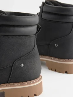 Next Noir - Forever Comfort® Casual Lace-Up Ankle Boots Discount