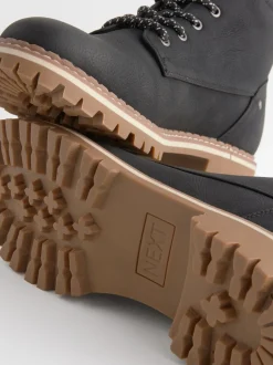 Next Noir - Forever Comfort® Casual Lace-Up Ankle Boots Discount