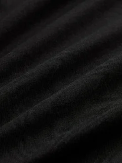 Fred Perry - T-shirt à logo à deux pointes Noir Outlet