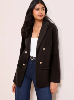 Friends Like These Noir - Edge To Edge Ponte habillé Blazer