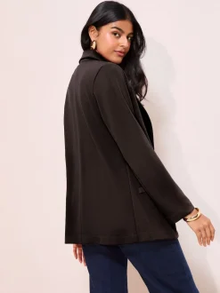Friends Like These Noir - Edge To Edge Ponte habillé Blazer