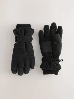 Next Noir - Gants de ski (3-16ans) Discount