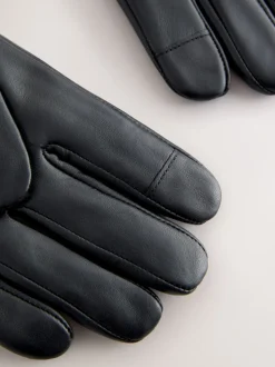 Next Noir - Gants en cuir Best