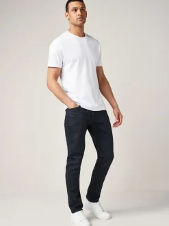 Gap Noir - Coupe ajustée Comfort Extensible Tapered Jeans Outlet