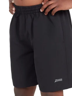 Zoggs Noir - Garçons Penrith 15 Inch Short de bain Clearance