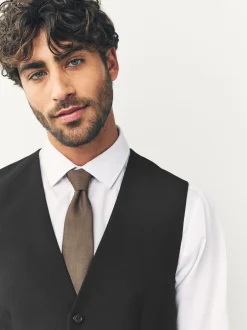 Next Noir - Gilet à coupe régulière