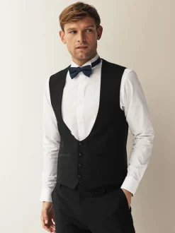 Next Noir - Gilet à coupe régulière Clearance