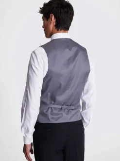 DKNY Noir - Gilet de costume Ajusté Performance Best