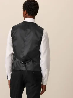 Next - Gilet de costume texturé Noir New