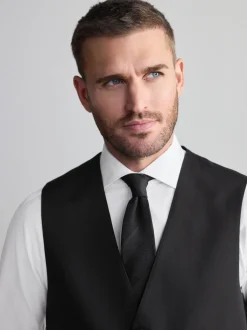 Next - Gilet de laine Signature Nova Fides Noir Sale