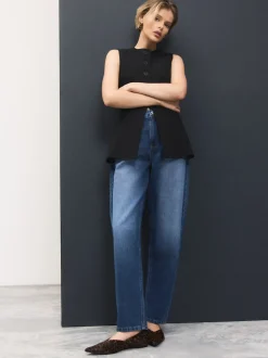 Next Noir - Gilet habillé avec laine Sale