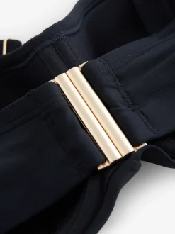 Next Noir - Haut de bikini bandeau DK Twist à armatures Clearance