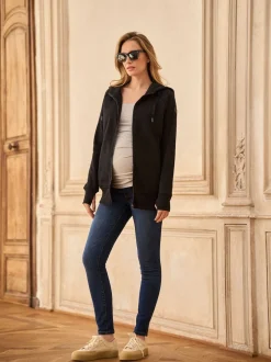 Seraphine Noir - Haut Grossesse et vêtements bébé 3en1 Clearance