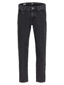 JACK & JONES JUNIOR Noir - JACK & JONES Jean Chris Junior coupe décontractée Hot