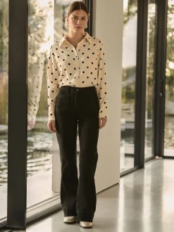 Next Noir - Jean ample à poches plaquées Discount