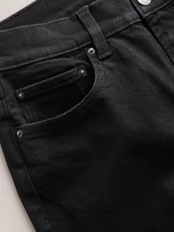 Next Noir - Jean bootcut Extensible taille Milieu Outlet