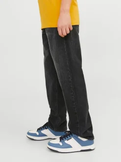 JACK & JONES JUNIOR Noir - Jean Chris coupe décontractée noir Clearance