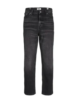 JACK & JONES JUNIOR Noir - Jean Chris coupe décontractée noir Clearance