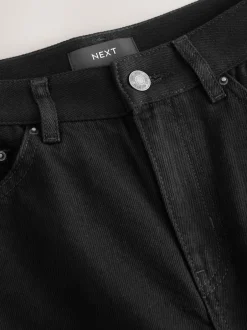 Next Noir - Jean large Palazzo taille haute Sale