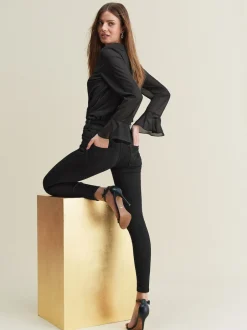 Next Noir - Jean skinny coupe slim à effet rehausseur