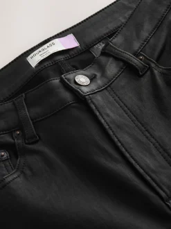 Next Noir - Jeans skinny enduit de Denim Hourglass Clearance