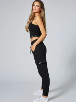 Pineapple Noir - Jogging cargo femme Hot