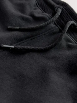 Next Noir - Jogging cargo lourd à dos brosse utilitaire