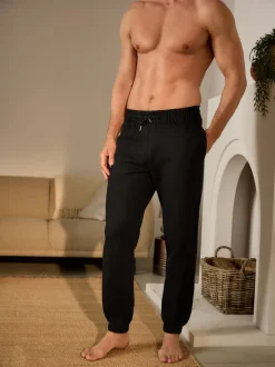 Next Noir - Jogging ouvert lourd à dos brosse Discount