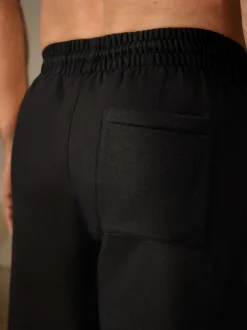 Next Noir - Jogging ouvert lourd à dos brosse Discount