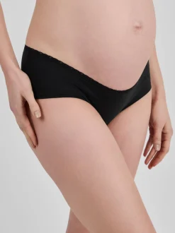 Jojo Maman Bébé Noir - 3{Short de maternité à bordures en dentelle (paquet de 0) Outlet