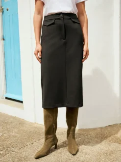 Next Noir - Jupe Crayon Ponte Online