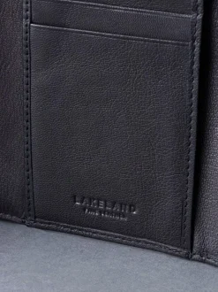Lakeland Leather Noir - Lakeland portefeuille Bowston en cuir à trois plis Online