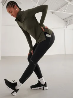 Next Noir - Legging de running avec poche Online