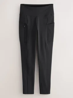 Next Noir - Legging d’extérieur doublé en polaire à poignée chaude