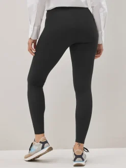 Next Noir - Leggings en coton taille haute Outlet