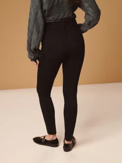Next - Leggings longs en denim de jersey Noir Best