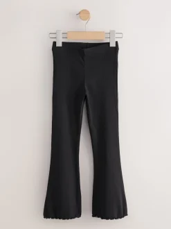 Next Noir - Leggings évasés à côtes (3-16ans) New