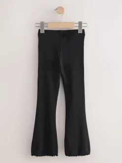 Next Noir - Leggings évasés à côtes (3-16ans) New