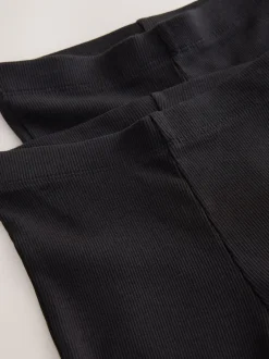Next Noir - Leggings évasés à côtes (3-16ans) New