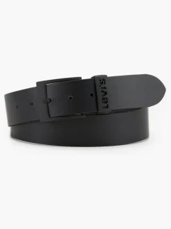 Levi's Noir - ® Ceinture à logo métallique Ashland