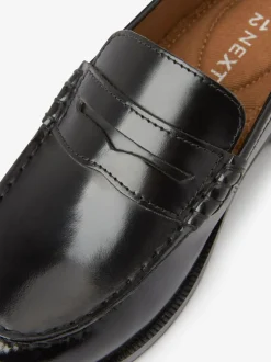 Next Noir - Loafers en cuir Hot
