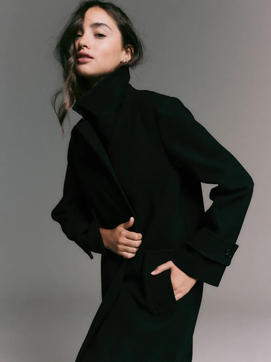 Next Noir - Long manteau maxi Sale