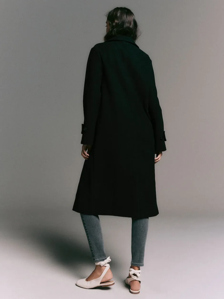 Next Noir - Long manteau maxi Sale