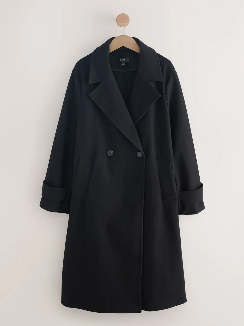 Next Noir - Long manteau maxi Sale