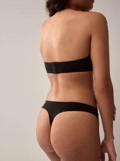 Next Noir - Lot 3 culottes invisibles et confortables String New